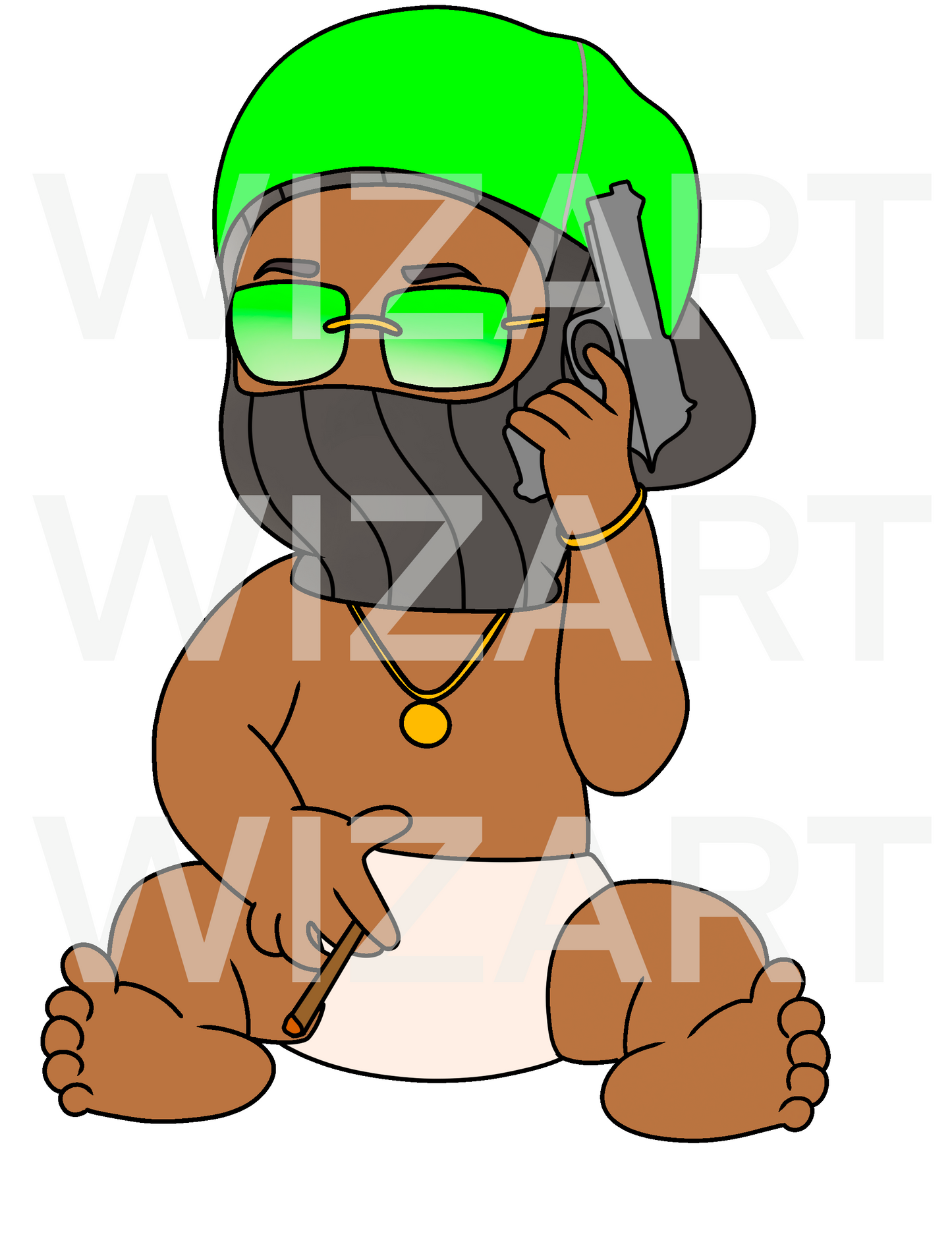 cartoon hood png, cartoon black boy, project baby, cartoon baby hood baby gangsta baby png file