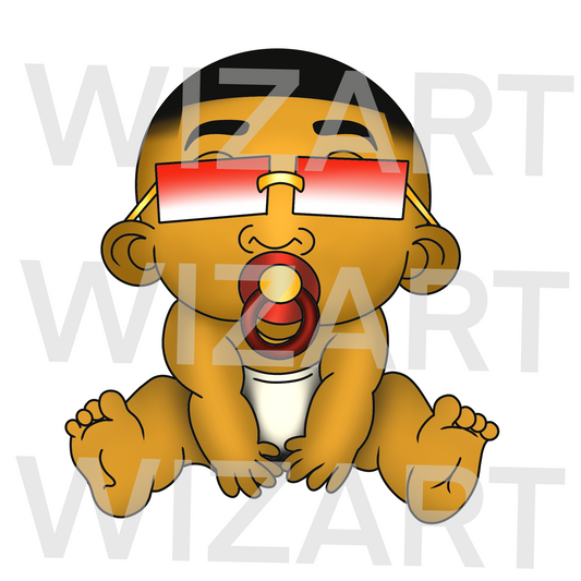cartoon hood png, cartoon black boy, project baby, cartoon baby hood baby gangsta baby